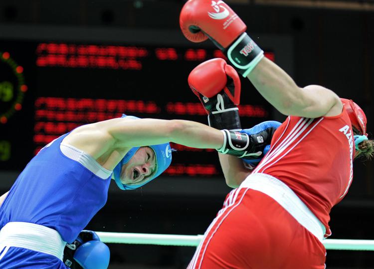 Incontro di boxe (Xinhua/Yang Shiyao)