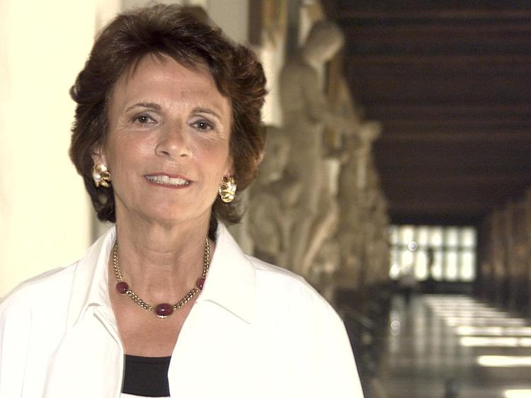 Maria Vittoria Colonna Rimbotti, presidente dell'associazione  Amici degli Uffizi 