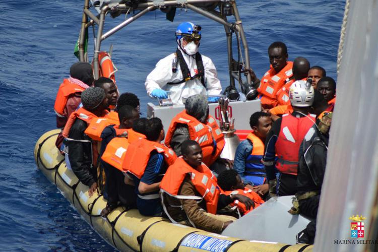 Nearly 1,000 migrants saved in Mediterranean