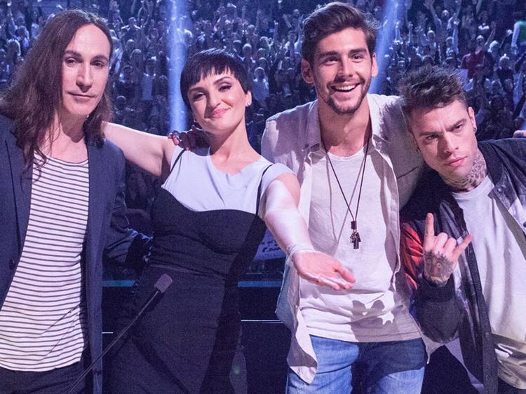 I giudici di 'X Factor' 2016, Manuel Agnelli, Arisa, Alvaro Soler e Fedez 