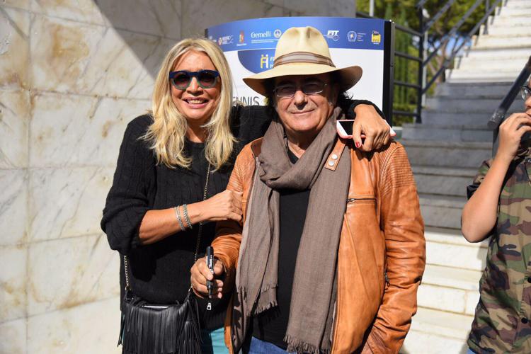 Mara Venier e Albano Carrisi a 'Tennis and Friends' 