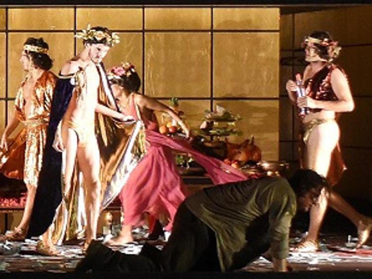 Una scena del 'Samson e Dalila' nell'allestimento di Damiano Michieletto (Foto di Vincent Pontet - OnP)  - Vincent Pontet - OnP 