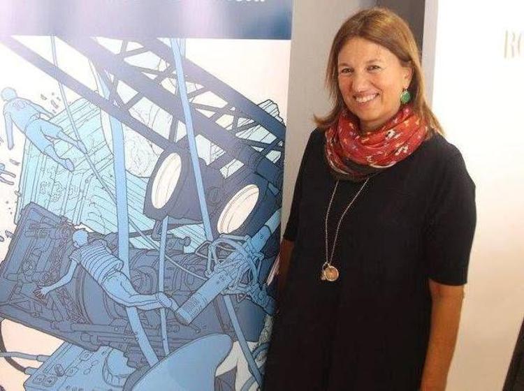 Giovanna Pugliese, coordinatrice del progetto ABC, che ha curato l'inziativa 'Spaghetti&Cinema'