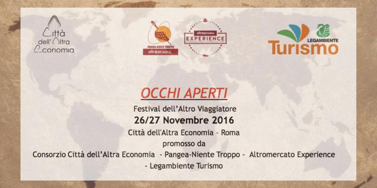 Turismo: a Roma 'Occhi aperti', festival del viaggio responsabile