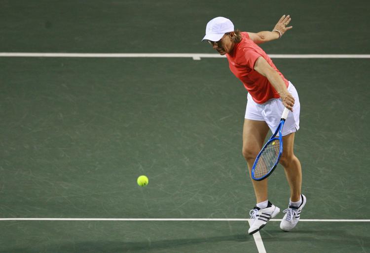 L'ex tennista Martina Navratilova (Xinhua) 