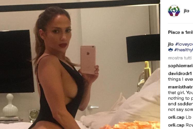 Jennifer Lopez (foto da Instagram)