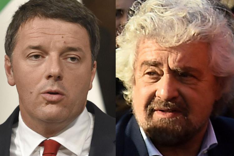 Consip, scontro Grillo-Renzi: 