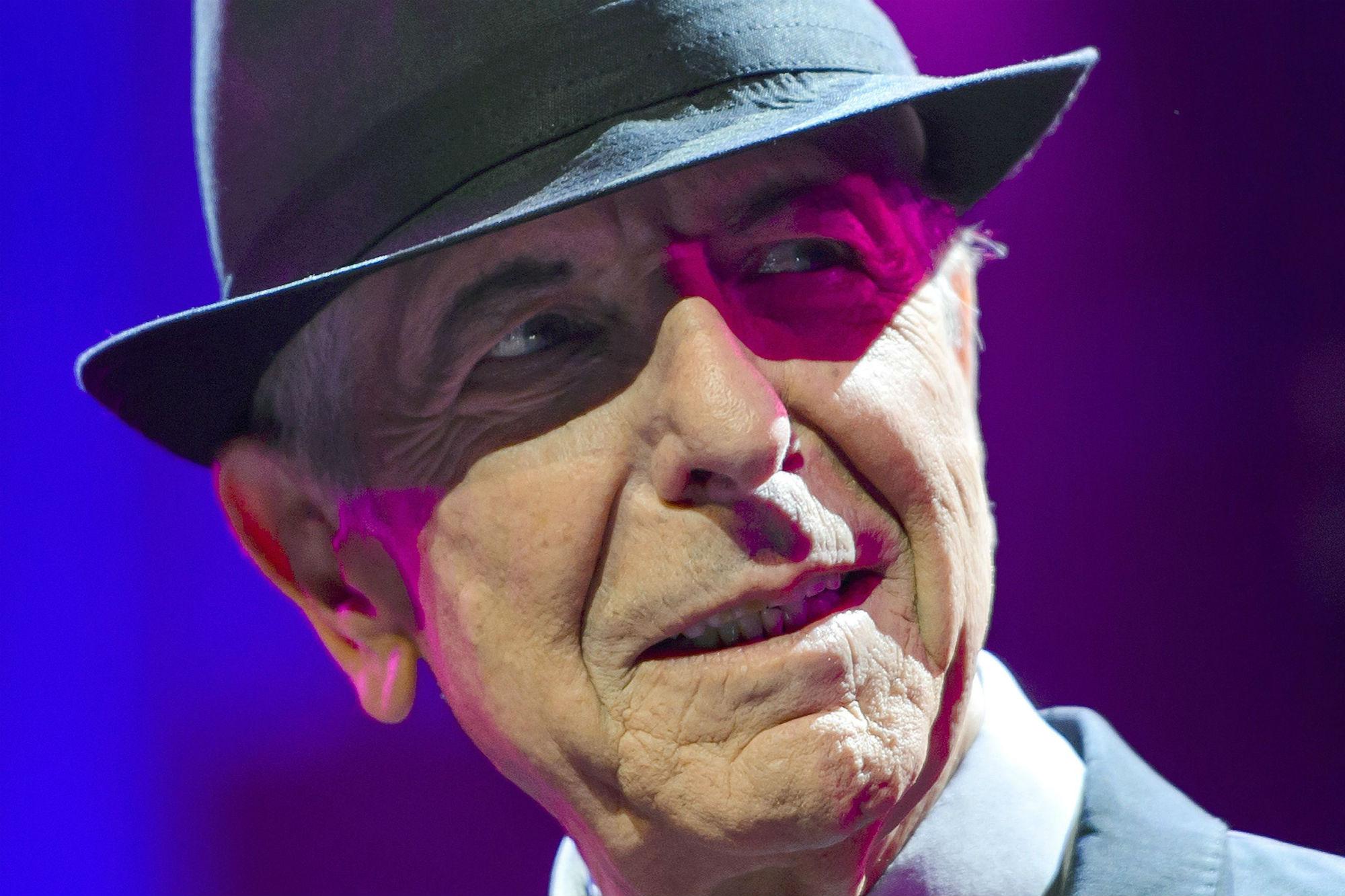 Leonard Cohen (Foto Afp)