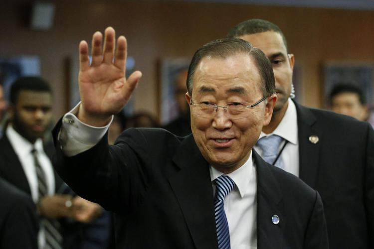 Il segretario generale dell'Onu Ban Ki-moon (Afp) - AFP