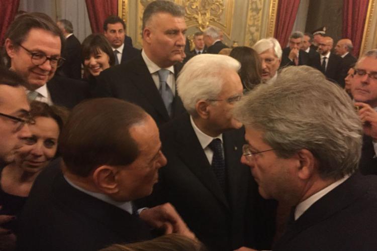 Berlusconi a Gentiloni: 