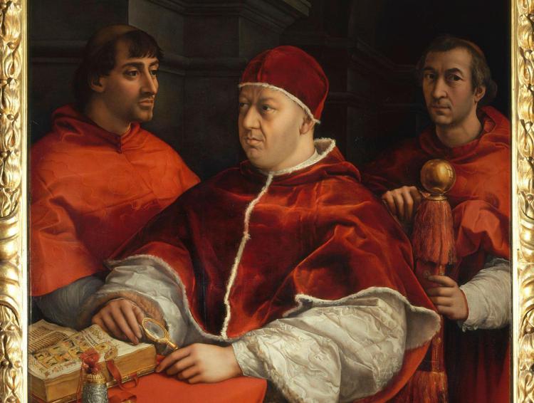 Ritratto di Papa Leone X di Raffaello