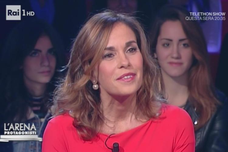 Cristina Parodi a 'L'Arena' (fermo immagine dal video)