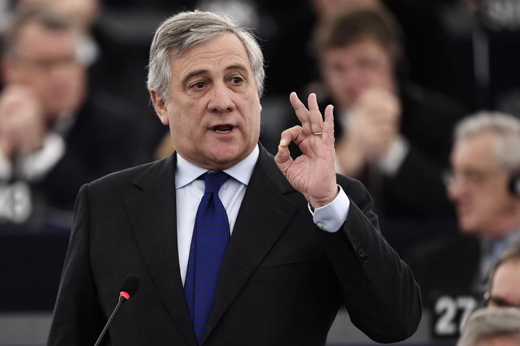 Antonio Tajani, nuovo presidente dell'Europarlamento (AFP PHOTO) - AFP