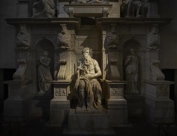 La Tomba di Giulio II e il Mosè di Michelangelo   nella Chiesa di San Pietro in Vincoli
