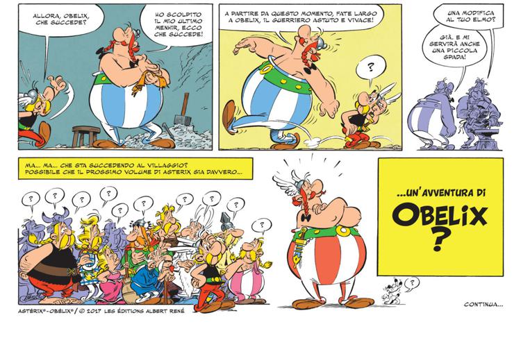 Nuove avventure per Asterix e Obelix, in autunno il prossimo album