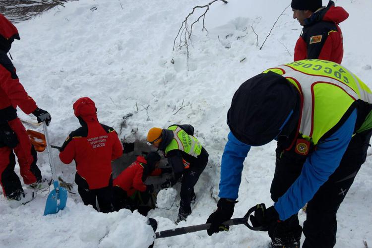 Many feared dead at ski hotel after quakes trigger avalanche