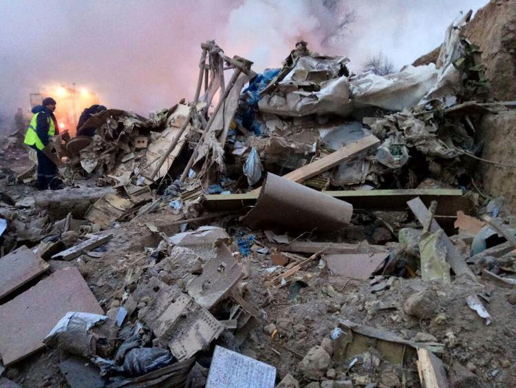 Dozens die in Kyrgyzstan as Turkish cargo jet hits houses