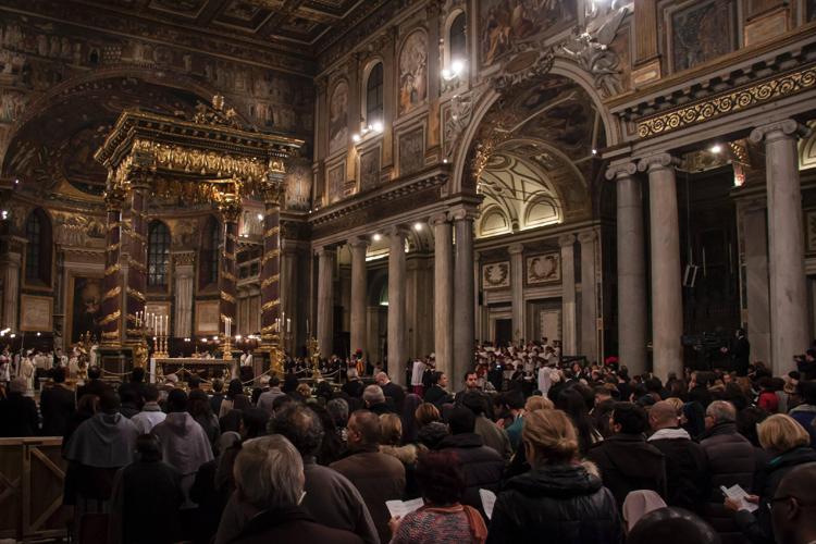 (La Basilica di Santa Maria Maggiore - immagine di repertorio Fotogramma) - FOTOGRAMMA