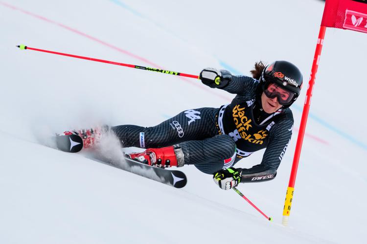 L'azzurra Sofia Goggia nello slalom gigante di  Maribor  - AFP