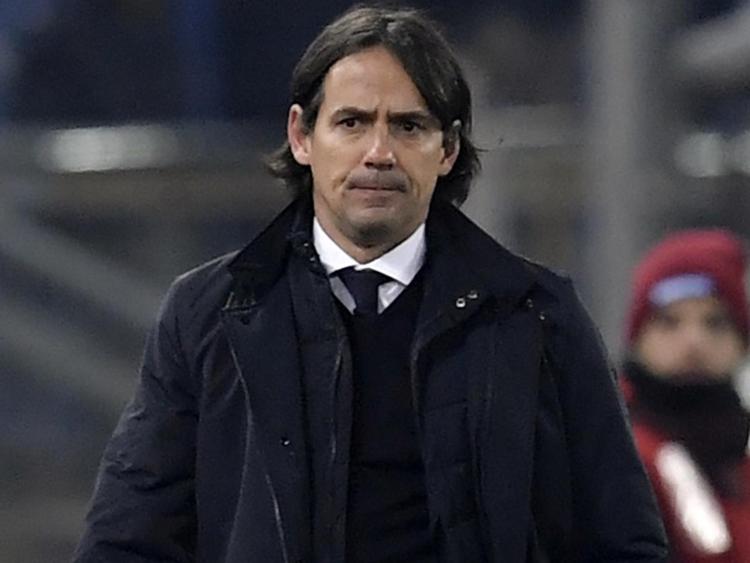 Il tecnico della Lazio Simone Inzaghi - AFP