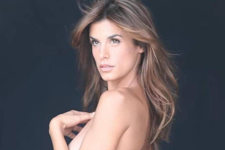 Elisabetta Canalis posa nel 2011 per Peta (fermo immagine da YouTube)