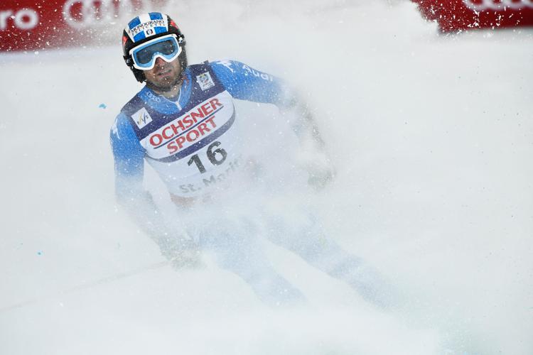 Manfred Moelgg ai Mondiali di Sci a St. Moritz (AFP PHOTO) - (AFP PHOTO)