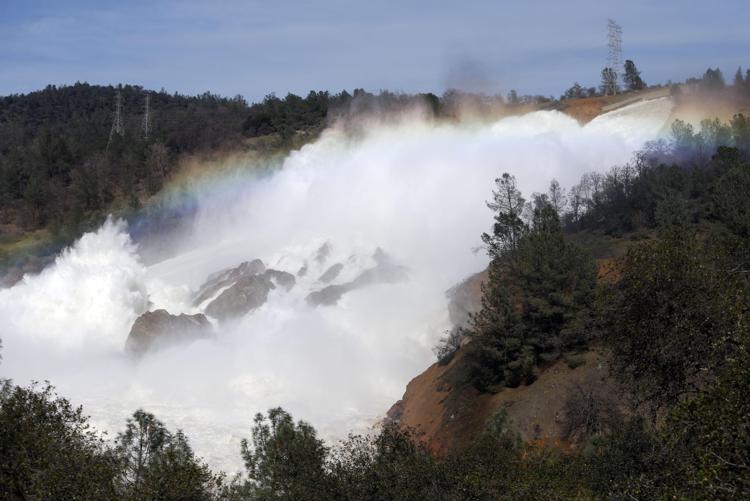 La diga di Oroville, in California (AFP PHOTO) - (AFP PHOTO)