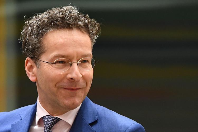 Il presidente dell'Eurogruppo Jeroen Dijsselbloem (Afp) - AFP