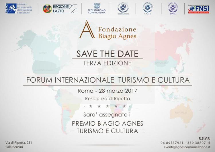 Turismo: Fondazione Biagio Agnes, importante legame con beni culturali