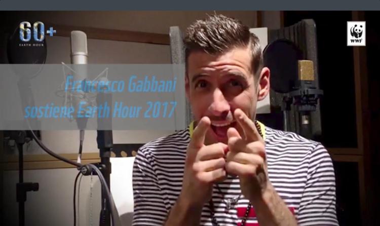 Ambiente: Francesco Gabbani sostiene Earth Hour 2017