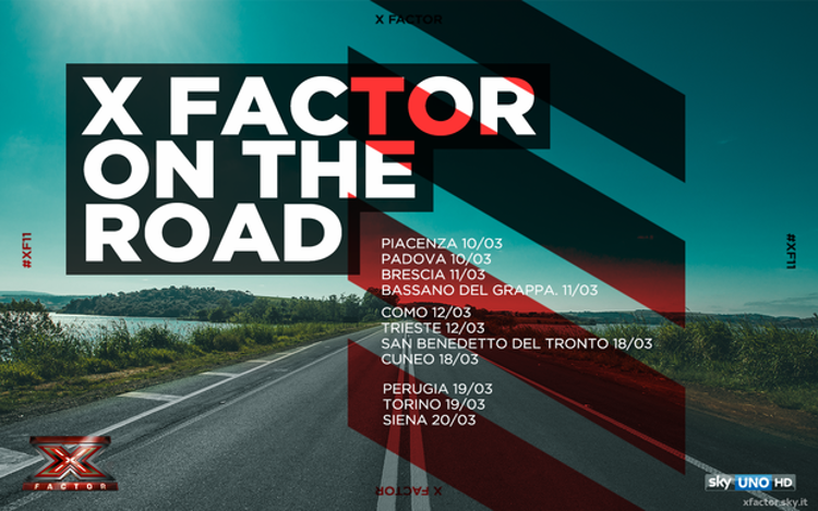 'X Factor' on the road, casting itinerante per la nuova popstar