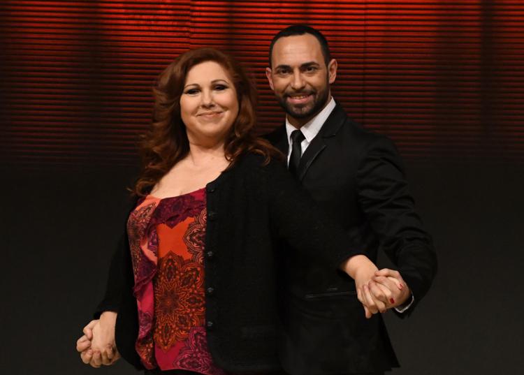 Anna La Rosa e Stefano Oradei a 'Ballando con le stelle' (foto Adnkronos/Cristiano Camera)