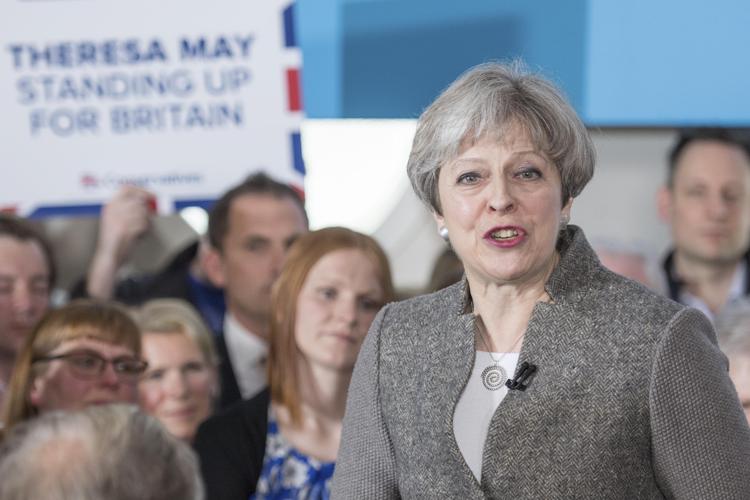 Theresa May (Foto Afp) - AFP