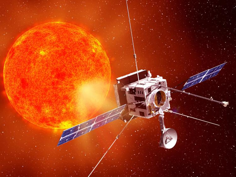 Il satellite Solar Orbiter dell'Esa (Foto ufficio stampa Thales Alenia Space) 