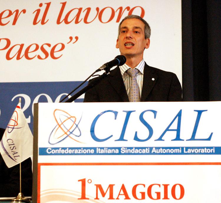 Francesco Cavallaro segretario generale Cisal
