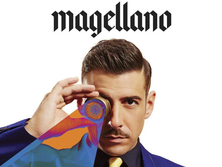 Francesco Gabbani ritratto sulla cover dell'album 'Magellano'