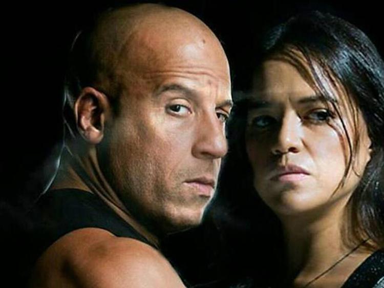 Vin Diesel e  Michelle Rodriguez in 'Fast and Furious 8' 