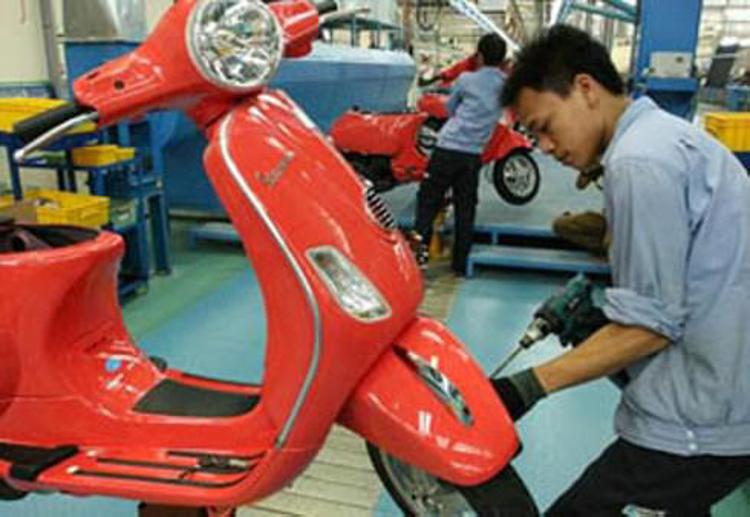 Piaggio punta sulla Cina e sullo scooter elettrico