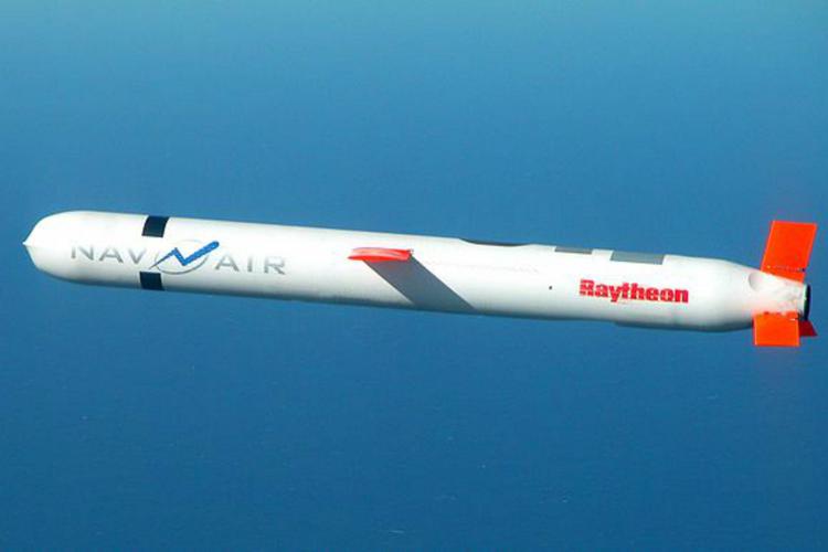 Un missile Tomahawk (Foto Wikipedia/Us Navy)