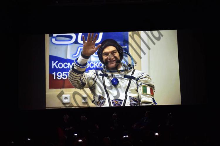 L'astronauta dell'Esa Paolo nespoli (Foto Fotogramma)  - FOTOGRAMMA