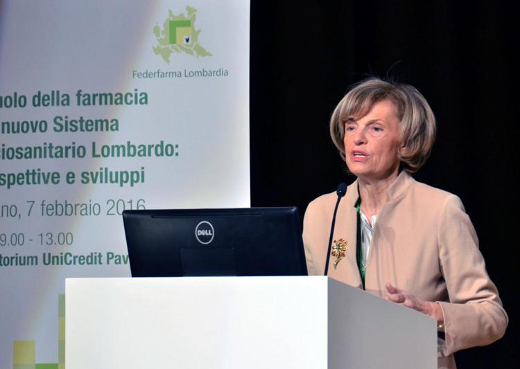 Annarosa Racca , presidente Federfama Lombardia
