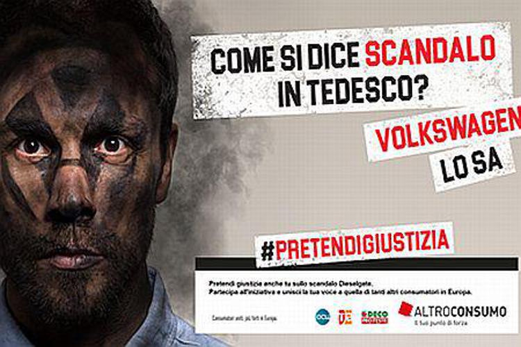 Volkswagen: dieselgate, Altroconsumo lancia campagna #PretendiGiustizia