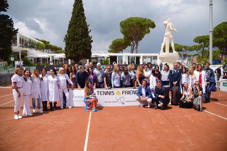 Salute: oltre 27mila check-up gratis in sei anni grazie a Tennis&Friends