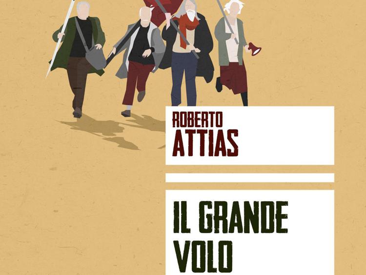 dettaglio della copertina de 'Il grande volo' di Roberto Attias