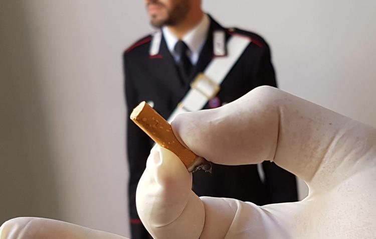 Roma: ladro incastrato da tracce dna su sigaretta, arrestato