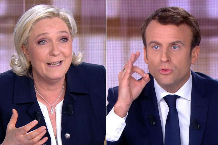 Marine Le Pen ed Emmanuel Macron (Afp) - AFP