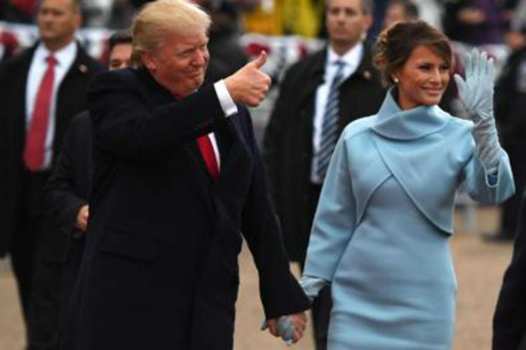 Donald e Melania Trump (Foto Afp)