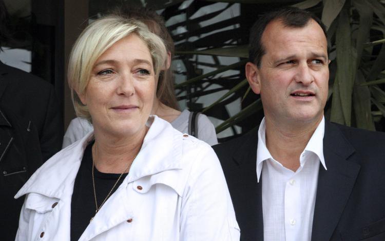 Nella foto Marine Le Pen e Louis Alliot (Foto Afp) - AFP