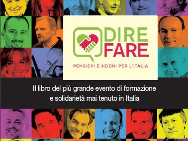 La copertina di 'DireFare, pensieri e azioni per l’Italia' di Roi Edizioni