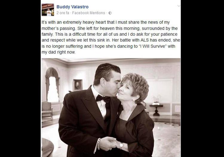 Lutto per Buddy Valastro, muore la mamma del 'Boss delle torte'